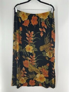 Mirasol Women’s Size Extra Large Floral Skirt Made In Usa 006